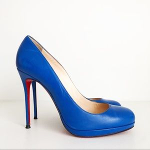 Authentic Christian Louboutin Filo Leather Pumps